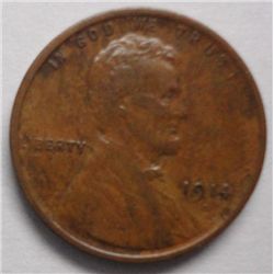 1914D   Lincoln penny  XF