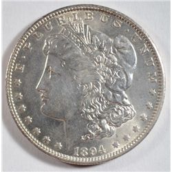 1894-O $1, Scarce O mint CH BU 62+ really great eye appeal