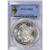 Image 1 : 1888-O MORGAN DOLLAR PCGS MS-62  LOOKS PL ALTHOUGH NOT MARKED