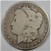 Image 1 : 1893O Morgan $  Good mark in front of nose
