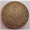 Image 2 : Germany: Saxony 1910 3 Mark