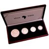 Image 1 : Zambia 2003 African Wildlife 4-Coin Silver Proof Set