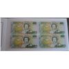 Image 1 : New Zealand 1992 20 Dollars Uncut Block of 4 Presentation Pack