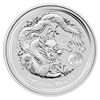 Australia 2012 Dollar Year of the Dragon 1 Ounce Silver with Bavarian Lion Privy Mark Brilliant UNC