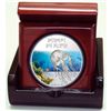 Image 1 : Tuvalu 2011 Dollar Deadly and Dangerous: Box Jellyfish Coloured Silver Proof