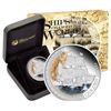 Tuvalu 2012 Dollar Ships that Changed the World: Golden Hind Silver Proof lot of 5