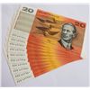 Image 1 : Australia 1990 Fraser-Higgins $20 Consecutive Run of 10