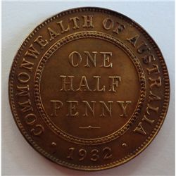 Australia 1933 Halfpenny