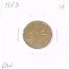 Image 1 : 1953 CANADIAN 1 CENT PENNY *PLEASE LOOK AT PICTIRE TO DETERMINE GRADE*!!