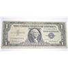 Image 1 : 1957 $1 SILVER CERTIFICATE U.S. BILL SERIAL # F039622299 *PLEASE LOOK AT PIC TO DETERMINE GRADE*!