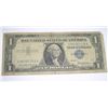 Image 1 : 1957 $1 SILVER CERTIFICATE U.S. BILL SERIAL # U66381318A *PLEASE LOOK AT PIC TO DETERMINE GRADE*!!