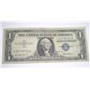 Image 1 : 1957 $1 SILVER CERTIFICATE U.S. BILL SERIAL # J32739731A *PLEASE LOOK AT PIC TO DETERMINE GRADE*!!