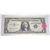 Image 1 : 1957 B SERIES $1 SILVER CERTIFICATE SERIAL # V05562910A *EXTREMELY RARE UNC HIGH GRADE*!!