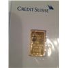 Image 1 : 5 GRAM PURE GOLD CREDIT SUISSE BAR