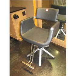 SOFT FEEL BLACK SALON CHAIR BY BELVEDERE