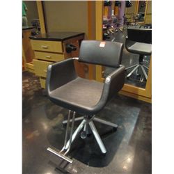 SOFT FEEL BLACK SALON CHAIR BY BELVEDERE