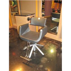 SOFT FEEL BLACK SALON CHAIR BY BELVEDERE