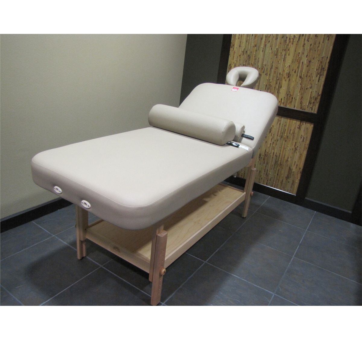 OAKWORKS MASSAGE TABLE WITH HEADREST & PILLOW