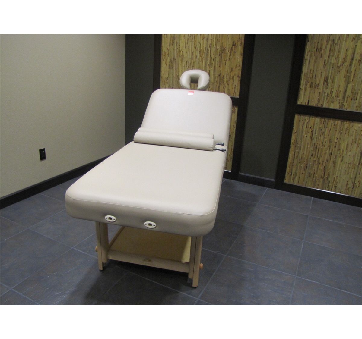 OAKWORKS MASSAGE TABLE WITH HEADREST & PILLOW