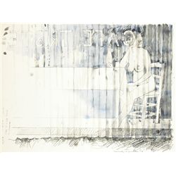 Micheal Farrell (1940-2000) - CAFÉ TRISTE, 1981