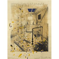 Micheal Farrell (1940-2000) - THE LITTLE TENT OF BLUE THAT SOMETIMES PRISONERS CALL THE SKY, 1979