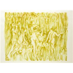 Louis le Brocquy HRHA (1916-2012) - CHILDREN IN A WOOD I, 1991