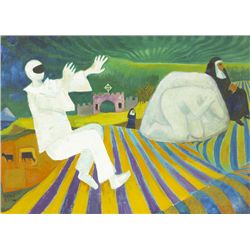 Gerard Dillon (1916-1971) - ENCOUNTER, c.1968