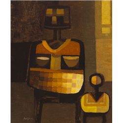 Arthur Armstrong RHA (1924-1996) - STILL LIFE, MOTHER AND CHILD, 1968