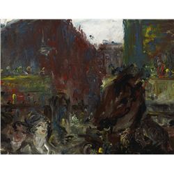 Jack Butler Yeats RHA (1871-1957) - CROSSING THE CITY, 1929