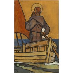 Jack Butler Yeats RHA (1871-1957) - SAINT BRENDAN, c.1903