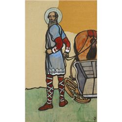 Jack Butler Yeats RHA (1871-1957) - SAINT JARLETH, c.1903