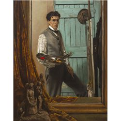 Leo Whelan RHA (1892-1956) - THE MIRROR, 1912