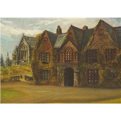 John Armour Haydn LLD (1881-1957) - SIR WALTER RALEIGH'S HOUSE, YOUGHAL, COUNTY CORK, 1886