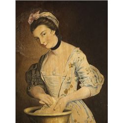 Henry Albert Morland (c.1716-1797) - MARIA GUNNING, LADY COVENTRY