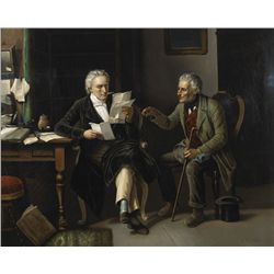 After Marc Louis Benjamin Vautier (Swiss, 1829-1898) - HIS LEGAL ADVISER