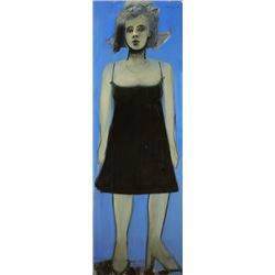 George Potter RHA (b.1941) - PORTRAIT OF A GIRL, 1976