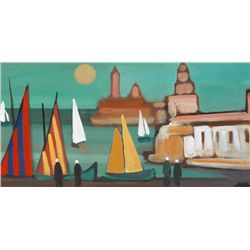 Markey Robinson (1918-1999) - MEDITERRANEAN PORT