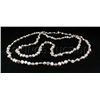 Image 2 : 161.00CTW 16in. RICE PEARL WHITE-PEACH NECKLACE