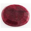 Image 2 : Ruby109.44ctw Loose Gemstone35x29mmOvalCut