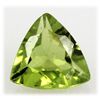 Image 2 : Peridot 5.26 ctw Loose Gemstone 6x6mm Trillion Cut