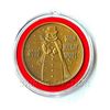 Image 1 : Christmas 2010 Bronze Round X-10 Snowman (with ornament