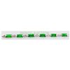 Image 2 : 10.27g Apple Green Jade Sterling Silver Bracelet