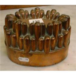 19th Century copper jelly mould...