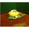 Image 1 : 19th Century miniature majolica salt in the f...