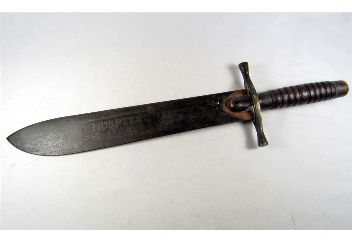 RARE US CIVIL WAR UNION ARMY HOSPITAL CORPS MEDICAL KNIFE
