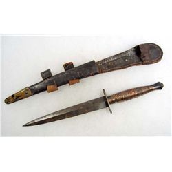 средневековый басселард. кинжал 19 века. басселард кинжал. кинжал файбер сайкса. боевой кинжал ферберна-сайкса.