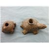 Image 1 : 2 Cherokee Turtle Effigy's