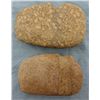 Image 1 : Pair of Large stone Gooved axe heads