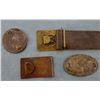 Image 2 : Group of Civil War Buckles & Breast Plate