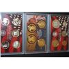 Image 1 : 2008-S US Mint Silver Proof Set, US State Quarter Mint Silver Proof Set & US Presidential $1 Mint Pr